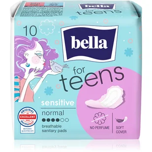 Bella For Teens Ultra Sensitive 10 Szt. - Podpaski - miniaturka - grafika 1