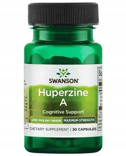 Swanson, Huperzine A (Hupercyna) 200mcg 30 kapsułek - Witaminy i minerały Swanson, Huperzine A (Hupercyna) 200mcg 30 kapsułek - Witaminy i minerały - miniaturka - grafika 1