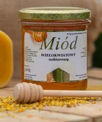 Miód - Miód Wielokwiatowy z polskiej pasieki 0,5kg - miniaturka - grafika 1