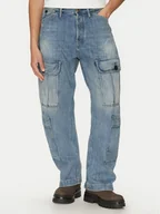 Spodnie męskie - G-Star Raw Jeansy Bend 3D D26111-D499 H121 Niebieski Loose Fit - miniaturka - grafika 1