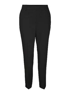 Bestseller A/S Damskie spodnie VMZELDAMAYA MR Tapered Pant, czarne, 38/34, Schwarz, 38W / 34L - Spodnie damskie - miniaturka - grafika 1
