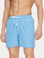 Kąpielówki męskie - Resteröds Szorty kąpielowe Willy 55251 6460 Niebieski Regular Fit - miniaturka - grafika 1