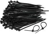 Inne mocowania - Opaska kablowa czarna 4,8x360 (op.=100szt) NEXANS - miniaturka - grafika 1