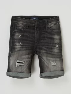 Spodnie i spodenki dla chłopców - Bermudy jeansowe z dodatkiem streczu model ‘Neal’ - grafika 1