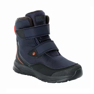 Buty dla dziewczynek - Buty zimowe dla dzieci Jack Wolfskin POLAR BEAR TEXAPORE HIGH VC K night blue - 30 - grafika 1