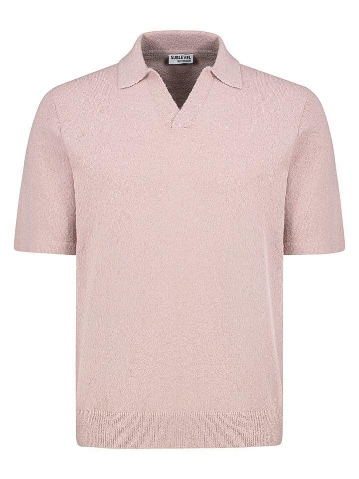Sublevel Koszulka dzianinowa w kolorze jasnoróżowym