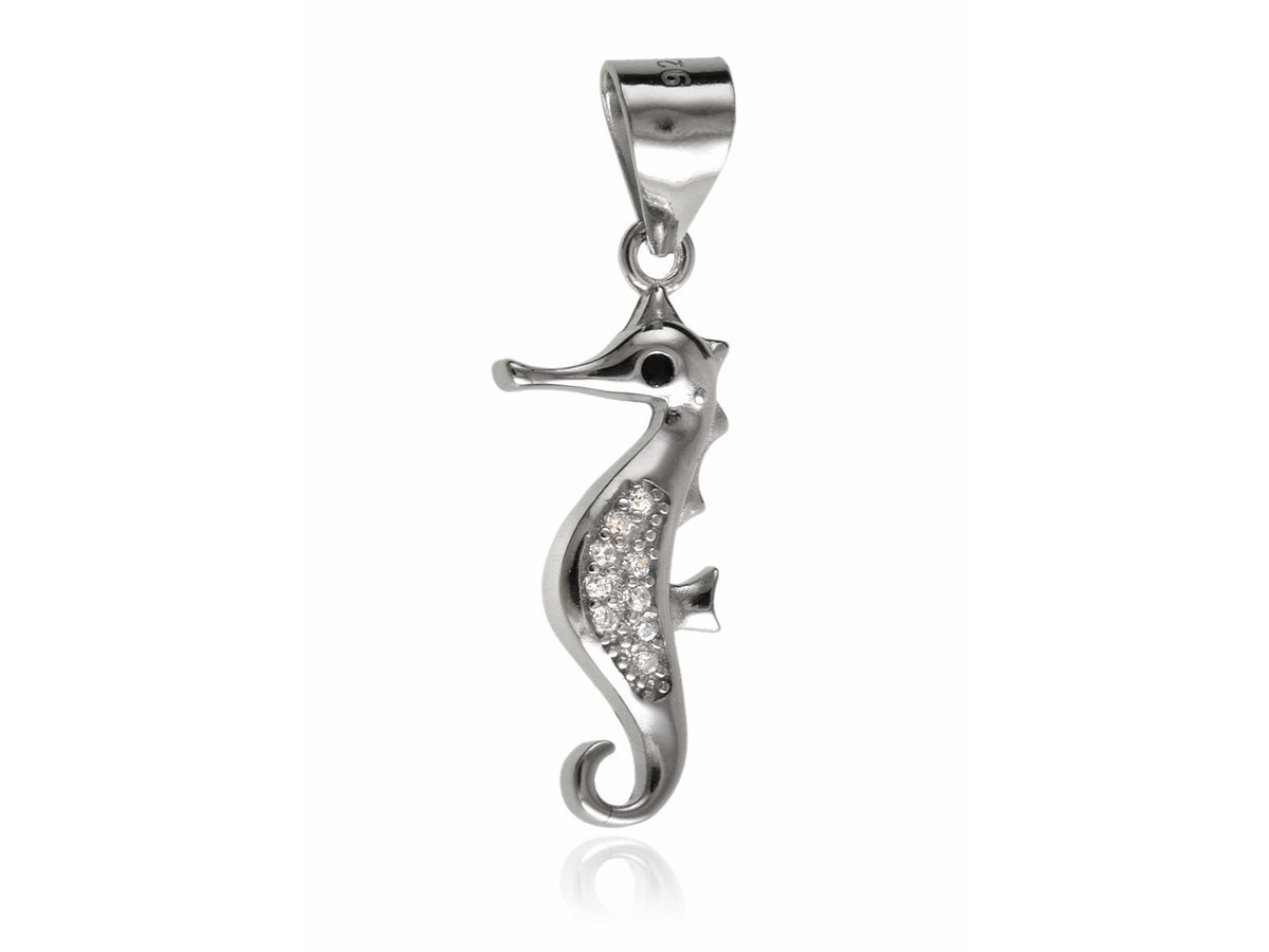 Wisiorek srebrny Konik morski w0600