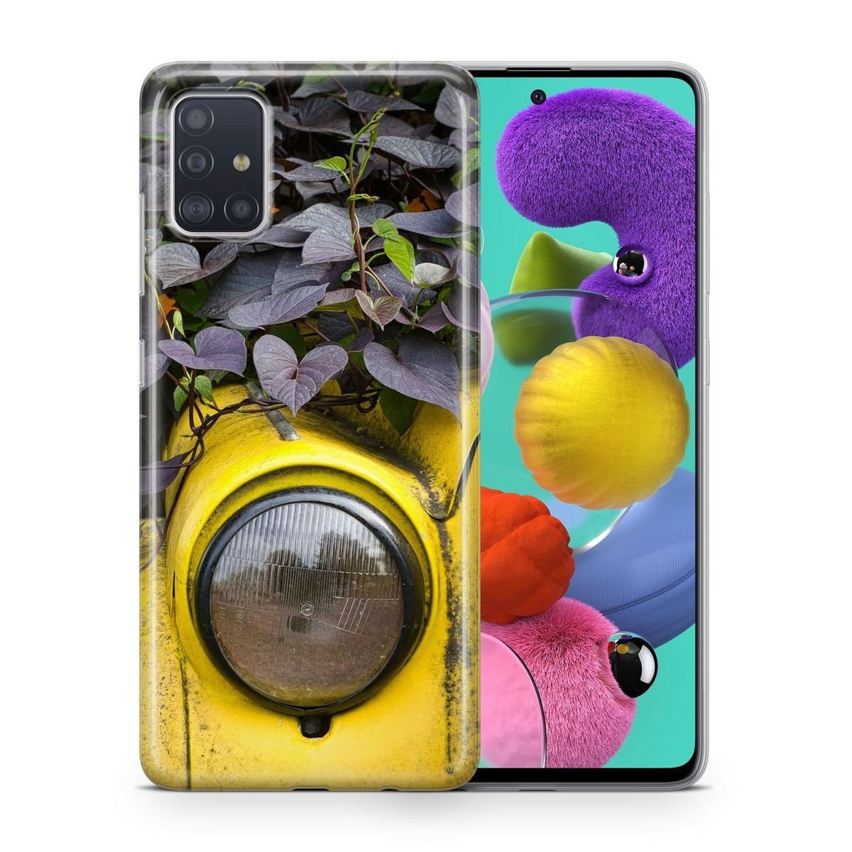 Etui na telefon komórkowy Pokrowiec ochronny na Samsung Galaxy A22 4G Pokrowiec na etui Bumper Cases TPU, Model: Samsung Galaxy A22 4G, Wybierz projekt: Stary samochód