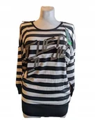 Bluzki damskie - Guess Jeans Bluza Damska Bez Kaptura, Rozmiar L Oryginał - miniaturka - grafika 1