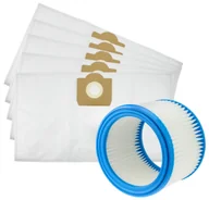 Worki do odkurzaczy - 5X Worki Filtr Do Odkurzacza Bosch Gas 15 20 Makita Vc2512L - miniaturka - grafika 1