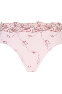 Hunkemöller Figi z wysokim stanem Diva Różowy - Majtki damskie Hunkemöller Figi z wysokim stanem Diva Różowy - Majtki damskie - miniaturka - grafika 1