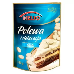 Helio HEL.POLEWA DEK.BIAŁA 100 G zakupy dla domu i biura 64213887 - Dodatki do ciast w proszku - miniaturka - grafika 1