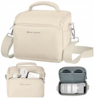 Torby fotograficzne i futerały - Kabura Torba Fotograficzna Foto Sling Na Aparat Dslr Dron Kamerę Gimbal K&f / Kf13.179v3 / Beżowy - miniaturka - grafika 1