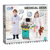 Zabawy w naśladowanie dorosłych - Wózek medyczny pierwsza pomoc Askato - miniaturka - grafika 1