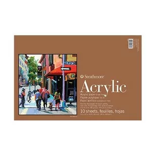 Blok Do Akryli 400 31X46 400G Strathmore 10K - Podobrazia, bloki, papiery - miniaturka - grafika 1
