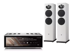 Rose RS520 (srebrny) + Majik 140 (biały) - Zestawy stereo - miniaturka - grafika 1