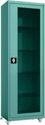 MD/1k.6033 mobilna szafa lekarska 1-skrzydłowa 1-komorowa miętowa na kołach - Meble i wyposażenie gabinetów medycznych MD/1k.6033 mobilna szafa lekarska 1-skrzydłowa 1-komorowa miętowa na kołach - Meble i wyposażenie gabinetów medycznych - miniaturka - grafika 1