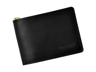 Portfele - BARTEX 472-M – Skórzany portfel męski Slim z klipem na banknoty i ochroną RFID 472-M - miniaturka - grafika 1