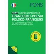 Książki do nauki języka hiszpańskiego - Pons Nowy słownik współczesny fr-pol, pol-fr PONS - praca zbiorowa - miniaturka - grafika 1