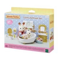 Figurki dla dzieci - Sylvanian Families Sylvanian Families Zestaw do łazienki w stylu wiejskim - miniaturka - grafika 1