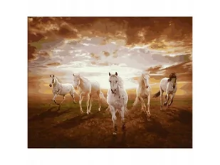 Obraz Malowanie Po Numerach Rama 50X40Cm Konie W Galopie - Malowanie po numerach Obraz Malowanie Po Numerach Rama 50X40Cm Konie W Galopie - Malowanie po numerach - miniaturka - grafika 1