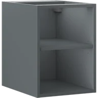 Szafki łazienkowe - Mexen Box-A szafka otwarta z półką 35 cm, grafit mat - 91AX2-0350-470-0-66 - miniaturka - grafika 1