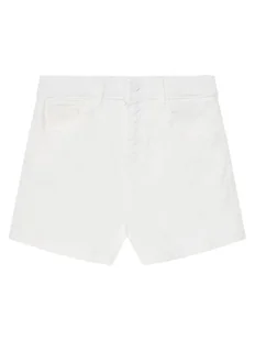 Guess Szorty jeansowe J4RD19 WE620 Biały Regular Fit - Spodenki damskie - miniaturka - grafika 1