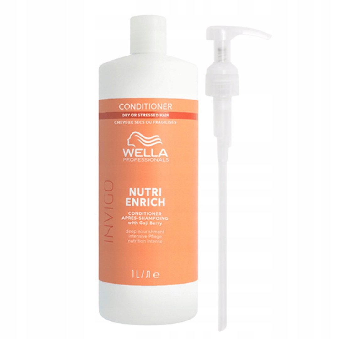 Wella Professionals Invigo Enrich Odżywka do Włosów 1000 ml Pompka