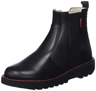 Botki damskie - Kickers Yoto Kid, Chelsea Botki damskie, czarny, 36 EU - miniaturka - grafika 1