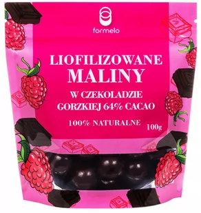 Formelo Liofilizowane Maliny W Czekoladzie Torebka - Owoce świeże i suszone - miniaturka - grafika 1