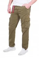 Spodnie męskie - Spodnie Alpha Industries Jet Pant olive 31 - miniaturka - grafika 1