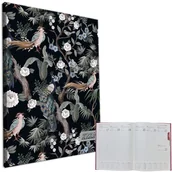 Kalendarze - Kalendarz 2026 A4 tygodniowy Botanique Pawie - kalendarz - miniaturka - grafika 1