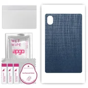 Akcesoria do tabletów i e-booków - folia naklejka skórka strukturalna na TYŁ do Huawei MatePad 11.5 PaperMatte - Tkanina Granatowa - apgo SKINS - miniaturka - grafika 1