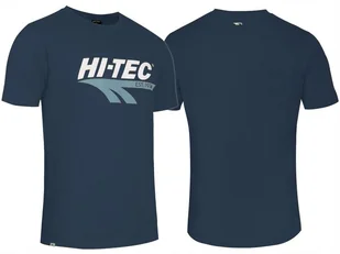 HI-TEC T-Shirt Koszulka MĘSKA RETRO Granatowy - Koszulki męskie - miniaturka - grafika 1