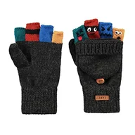 Rękawiczki - Barts Chłopięce Puppeteer Bumgloves rękawiczki zimowe, 0019-dark heather, 4 - miniaturka - grafika 1