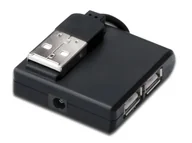 Huby USB - HUB USB MicroConnect USB 2.0 High-Speed Hub 4-Port MC-USB2.0HUB4P - miniaturka - grafika 1