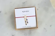 Bransoletki - MAMA - Alfabet Morse'a - Birthstone + Zodiak - miniaturka - grafika 1