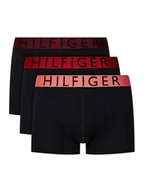 Majtki męskie - Tommy Hilfiger Komplet 3 par bokserek UM0UM03465 Czarny - miniaturka - grafika 1