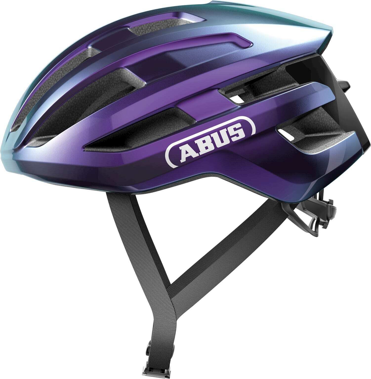 Abus PowerDome Flip Flop Purple L Kask rowerowy