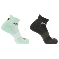 Skarpetki sportowe męskie - SKARPETY SALOMON EVASION 2-PACK C18187 - miniaturka - grafika 1