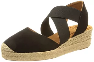 Unisa Damskie espadryle Cele_22_ks, czarny, 41 EU - Espadryle damskie - miniaturka - grafika 1