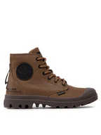 Botki męskie - Palladium Trapery Pampa Hi Supply Lth 77963-230-M Brązowy - miniaturka - grafika 1