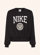 Bluzy dla dziewczynek - Nike Bluza Nierozpinana Sportswear Club schwarz - miniaturka - grafika 1