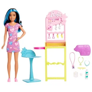 Lalka Barbie Skipper Pierwsza Praca Przekłuwanie uszu HKD78 - Lalki dla dziewczynek - miniaturka - grafika 1