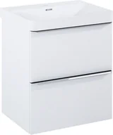 Meble łazienkowe - CAB+WASHBAS SET SOFT MASTERJERO 60 WHITE - miniaturka - grafika 1