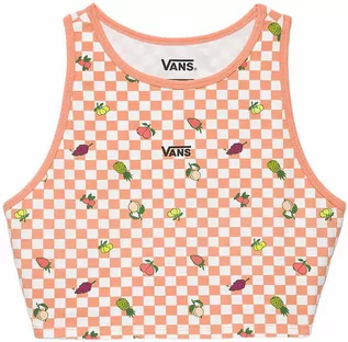 Biustonosze dla dziewczynek - Vans LONGLINE RACERBACK SUN BAKED biustonosz bez fiszbiny - S - grafika 1