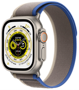 Smartwatch - Apple Watch Ultra Cellular 49mm Tytanowy z opaską Trail M/L w kolorze niebieskim/szarym - miniaturka - grafika 1