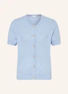 Swetry damskie - Tommy Hilfiger Kardigan blau - miniaturka - grafika 1
