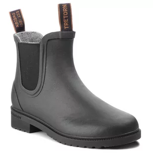 Tretorn Kalosze Chelsea Classic Wool 473417 Black 10 - Kalosze damskie - miniaturka - grafika 1
