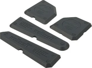 Wolfcraft Zestaw kostek ,gładzików do wygładzania fug silikonowych 4 szt. Wolfcraft. - Pistolety do silikonu - miniaturka - grafika 1